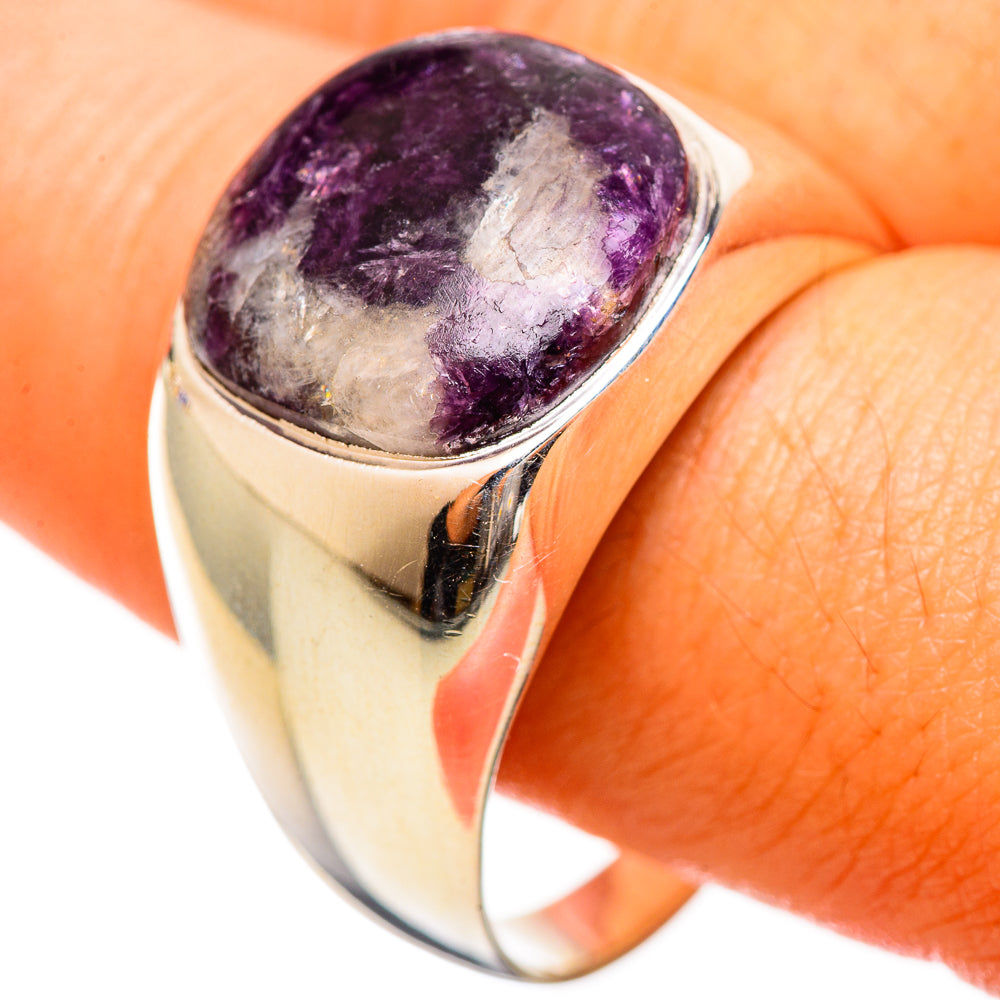 Charoite Rings handcrafted by Ana Silver Co - RING114448