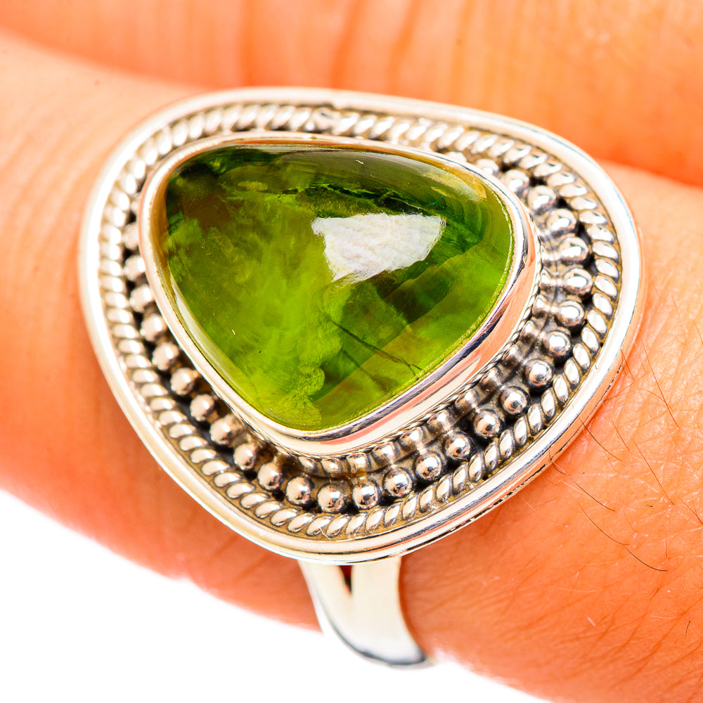 Peridot Rings handcrafted by Ana Silver Co - RING114463