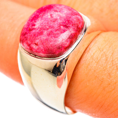 Thulite Rings handcrafted by Ana Silver Co - RING114473