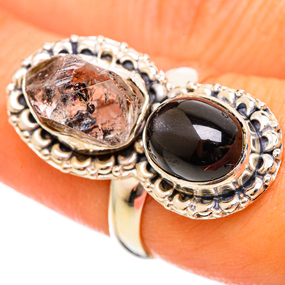 Herkimer Diamond Rings handcrafted by Ana Silver Co - RING114482
