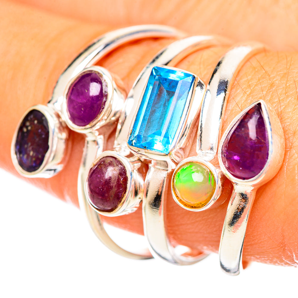 Multi-Stone Rings handcrafted by Ana Silver Co - RING114485