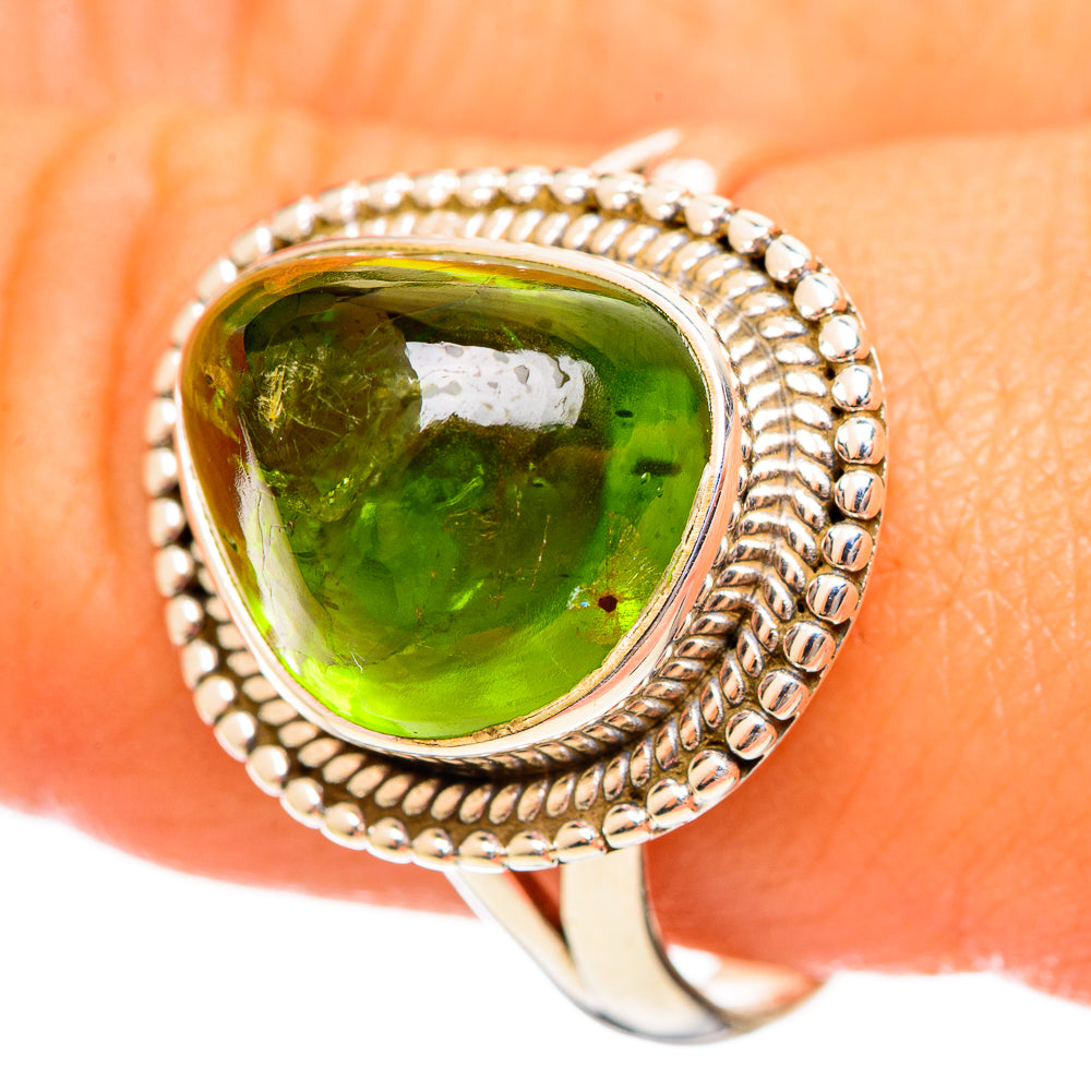 Peridot Rings handcrafted by Ana Silver Co - RING114492