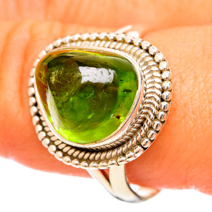 Peridot Rings handcrafted by Ana Silver Co - RING114492