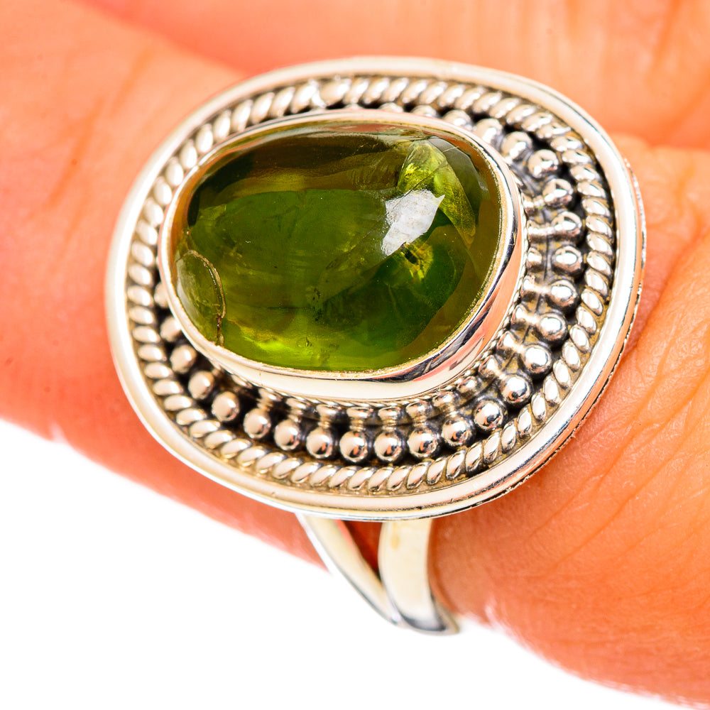 Peridot Rings handcrafted by Ana Silver Co - RING114493