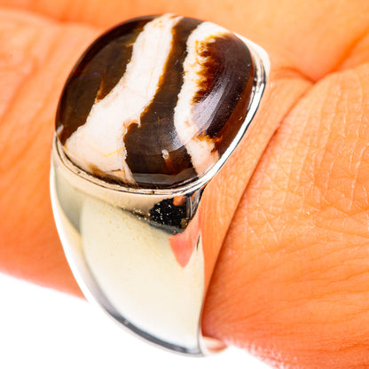 Peanut Wood Jasper Rings handcrafted by Ana Silver Co - RING114494
