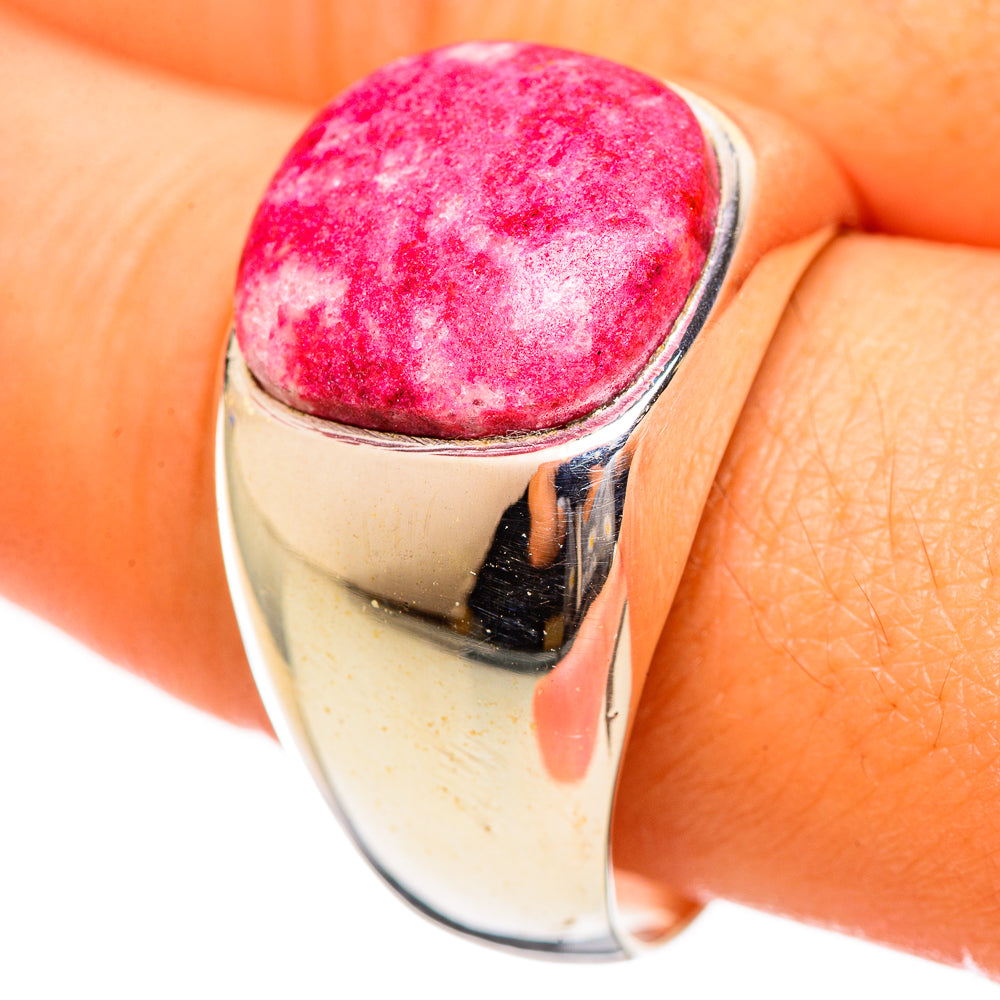 Thulite Rings handcrafted by Ana Silver Co - RING114503
