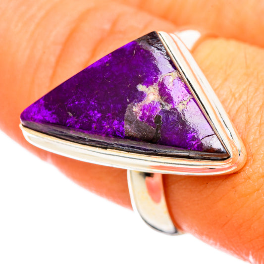 Sugilite Rings handcrafted by Ana Silver Co - RING114508
