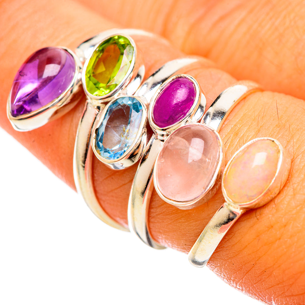 Multi-Stone Rings handcrafted by Ana Silver Co - RING114514