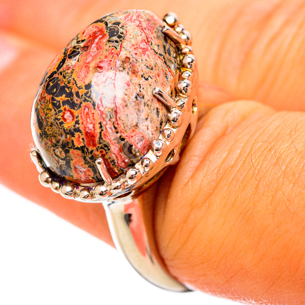 Poppy Jasper Rings handcrafted by Ana Silver Co - RING114523