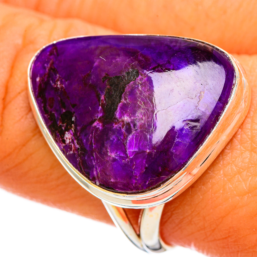 Sugilite Rings handcrafted by Ana Silver Co - RING114535
