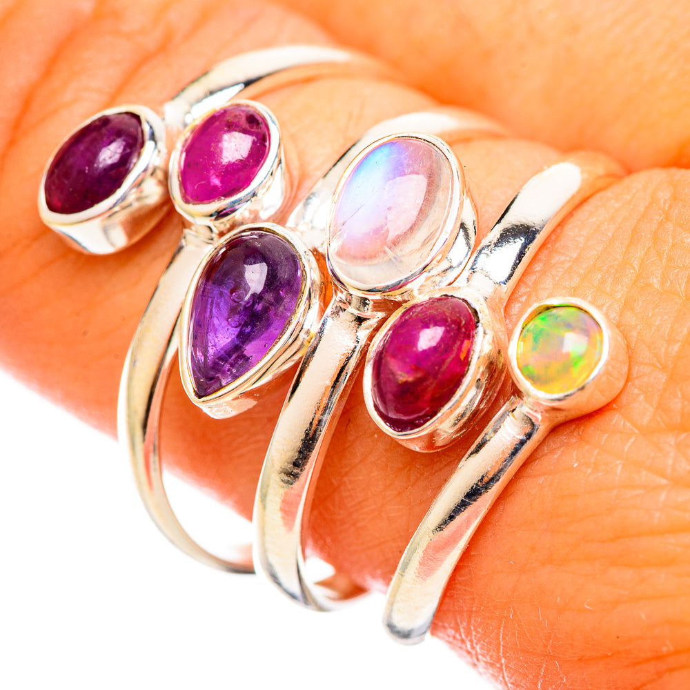 Multi-Stone Rings handcrafted by Ana Silver Co - RING114544
