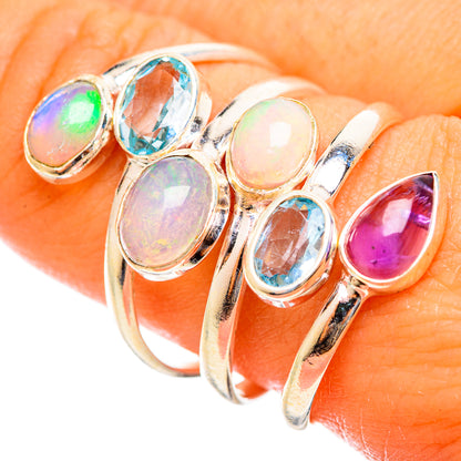 Multi-Stone Rings handcrafted by Ana Silver Co - RING114545