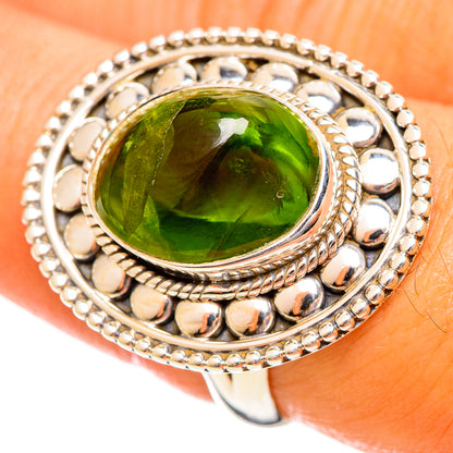 Peridot Rings handcrafted by Ana Silver Co - RING114553