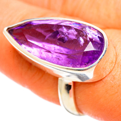 Amethyst Rings handcrafted by Ana Silver Co - RING114563