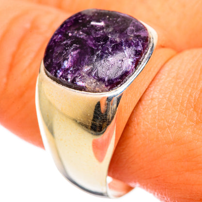Charoite Rings handcrafted by Ana Silver Co - RING114565