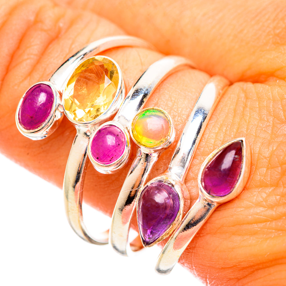 Multi-Stone Rings handcrafted by Ana Silver Co - RING114569
