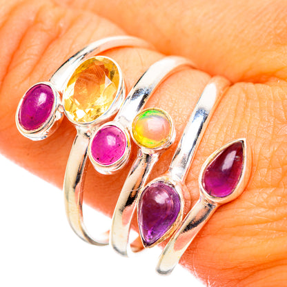 Multi-Stone Rings handcrafted by Ana Silver Co - RING114569