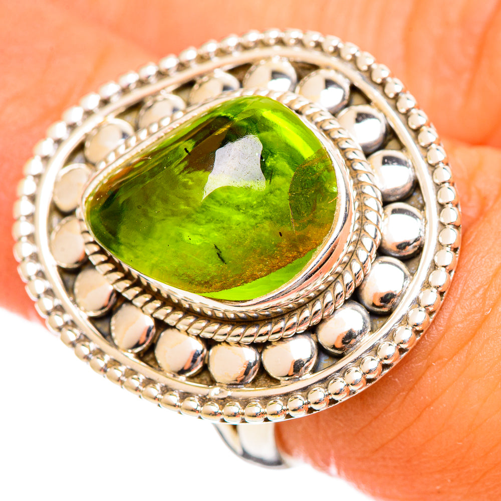 Peridot Rings handcrafted by Ana Silver Co - RING114576