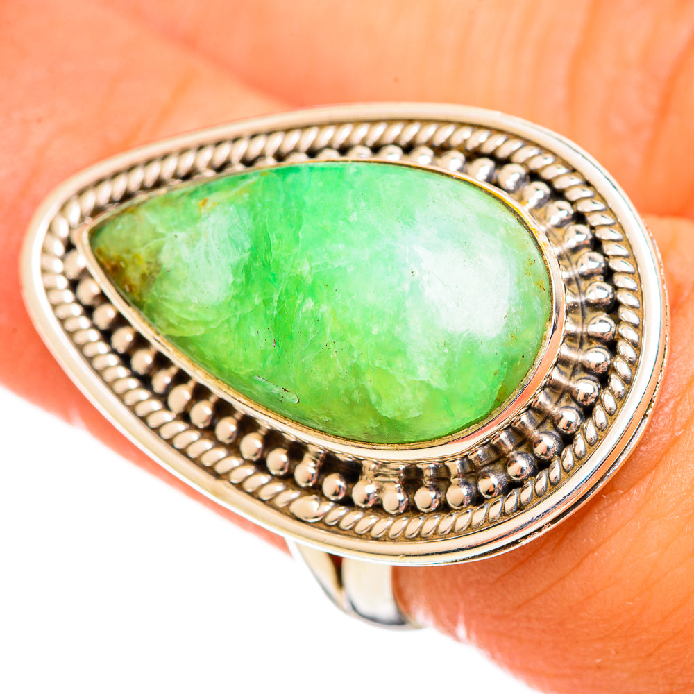Peruvian Opal Rings handcrafted by Ana Silver Co - RING114577