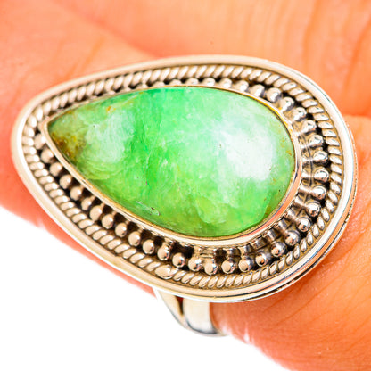 Peruvian Opal Rings handcrafted by Ana Silver Co - RING114577