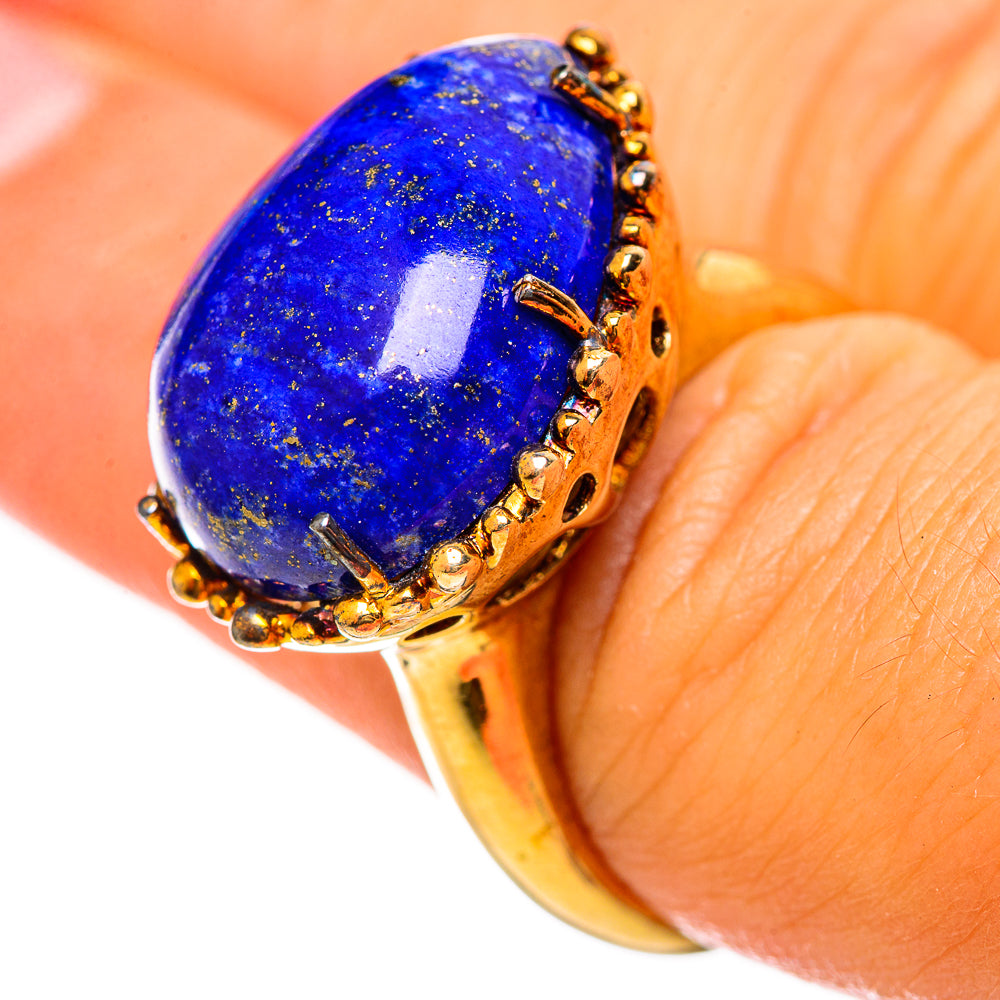 Lapis Lazuli Rings handcrafted by Ana Silver Co - RING114587