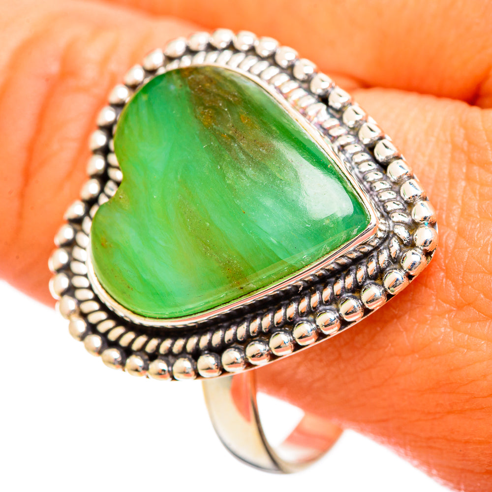 Peruvian Opal Rings handcrafted by Ana Silver Co - RING114591