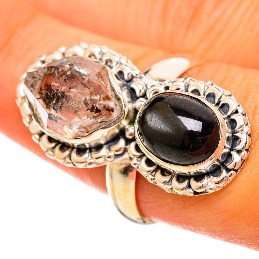 Herkimer Diamond Rings handcrafted by Ana Silver Co - RING114600