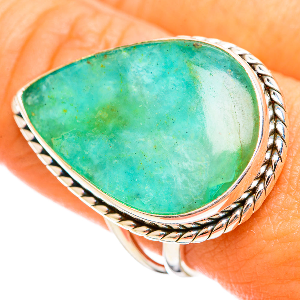 Peruvian Opal Rings handcrafted by Ana Silver Co - RING114609
