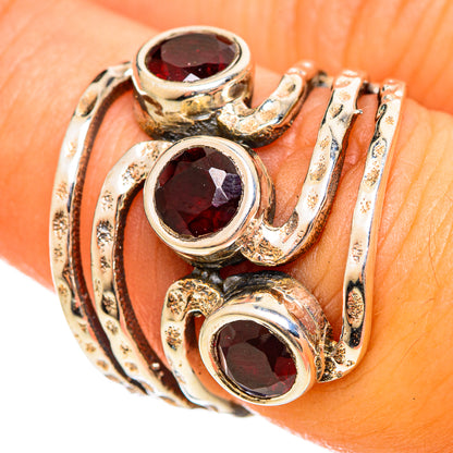 Garnet Rings handcrafted by Ana Silver Co - RING114616