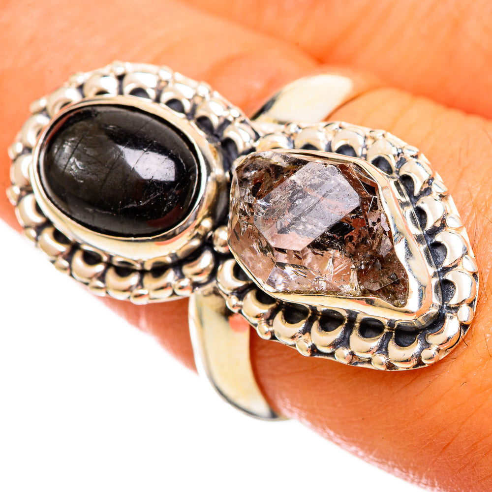 Herkimer Diamond Rings handcrafted by Ana Silver Co - RING114618