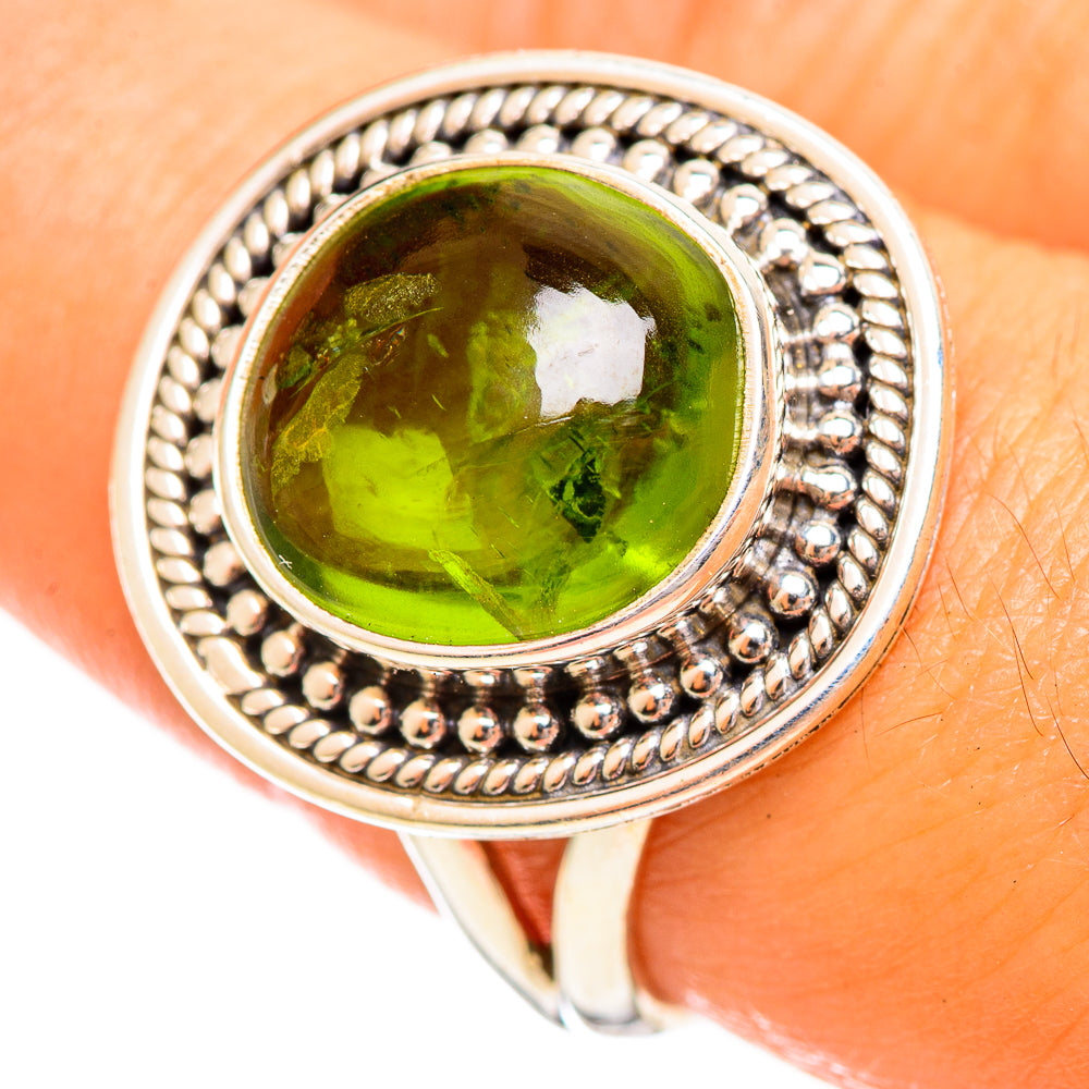 Peridot Rings handcrafted by Ana Silver Co - RING114628