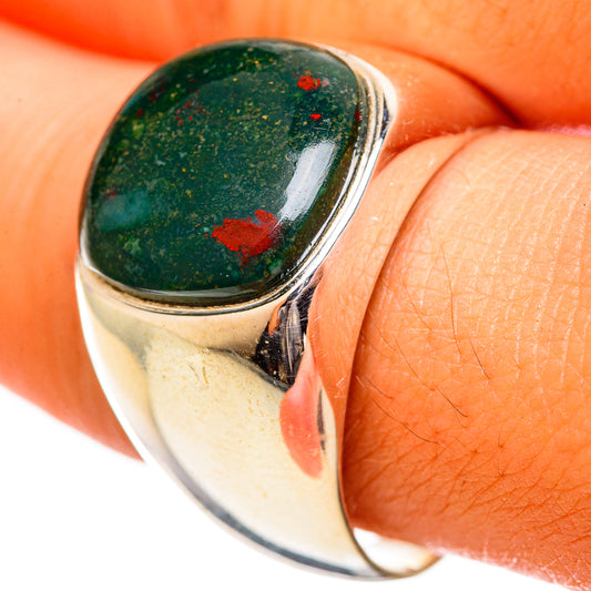 Bloodstone Rings handcrafted by Ana Silver Co - RING114641