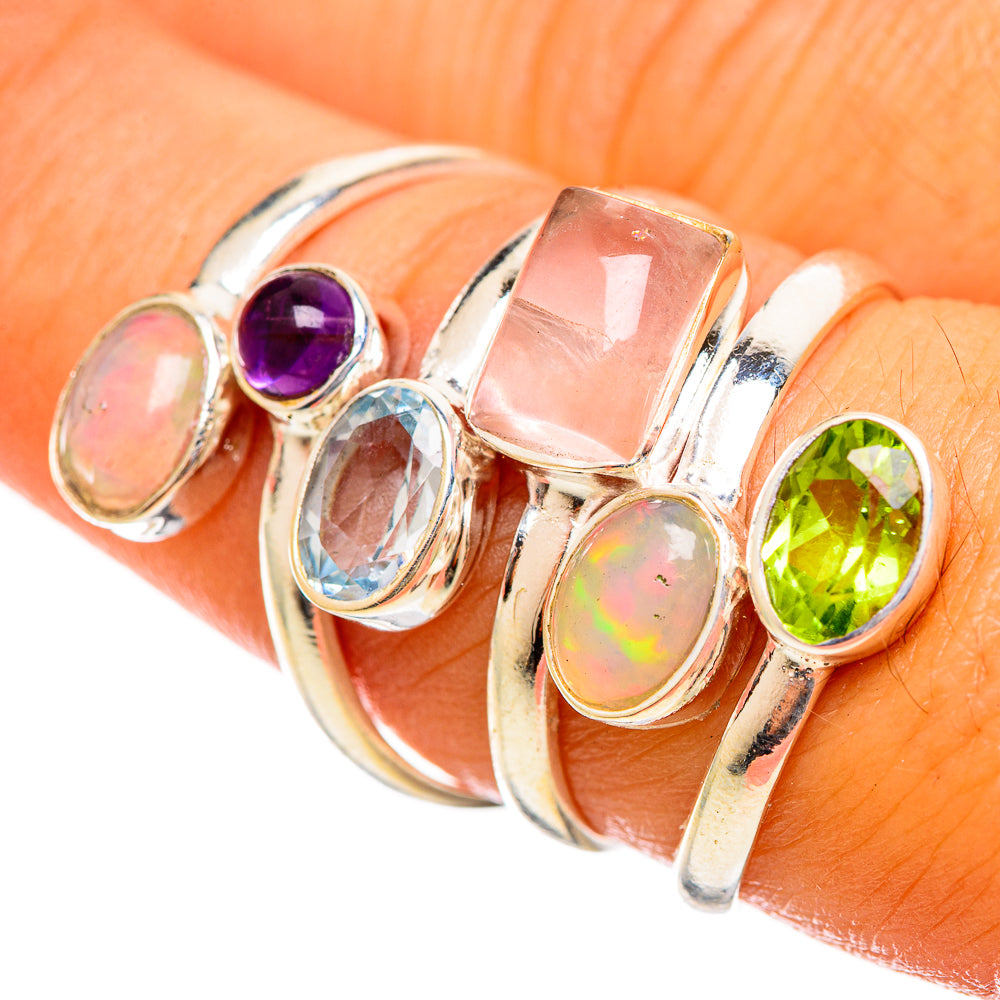 Multi-Stone Rings handcrafted by Ana Silver Co - RING114649