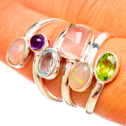Multi-Stone Rings handcrafted by Ana Silver Co - RING114649