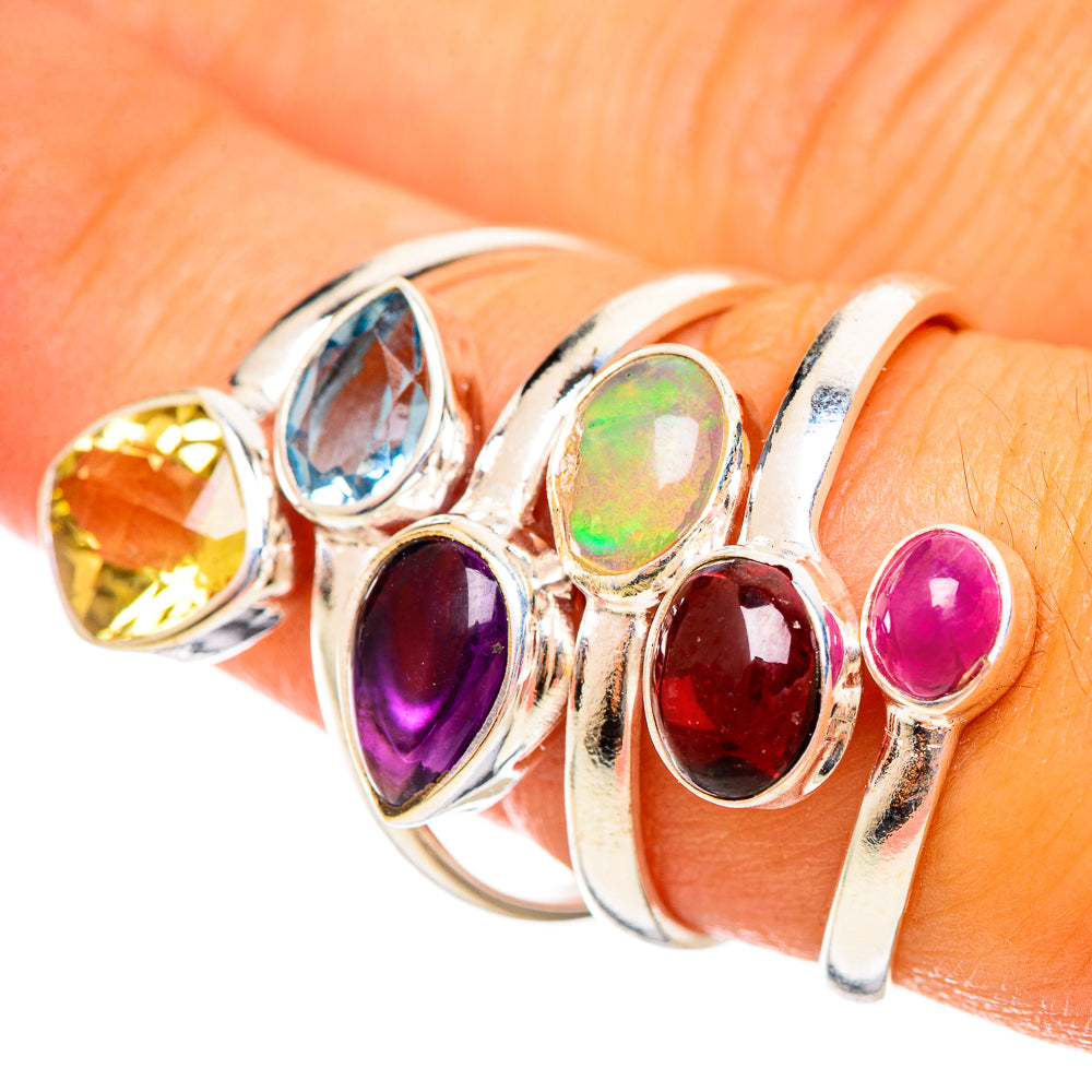 Multi-Stone Rings handcrafted by Ana Silver Co - RING114650