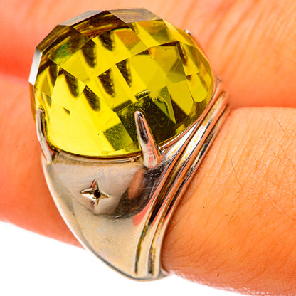 Peridot Rings handcrafted by Ana Silver Co - RING114651
