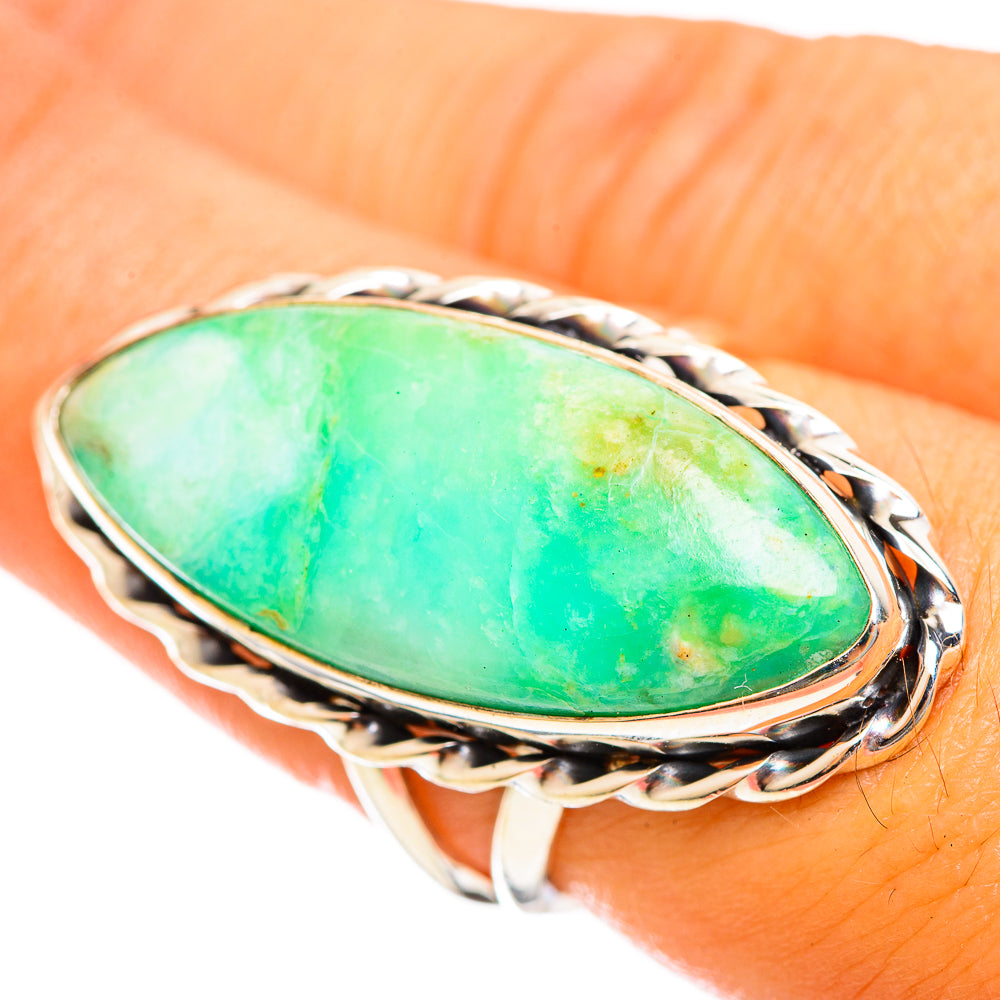 Peruvian Opal Rings handcrafted by Ana Silver Co - RING114661