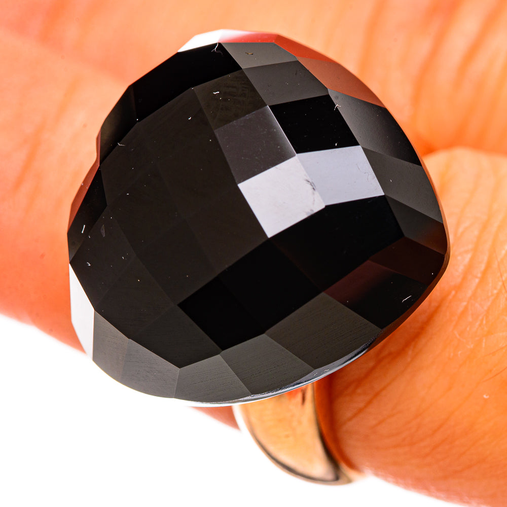 Black Onyx Rings handcrafted by Ana Silver Co - RING114664