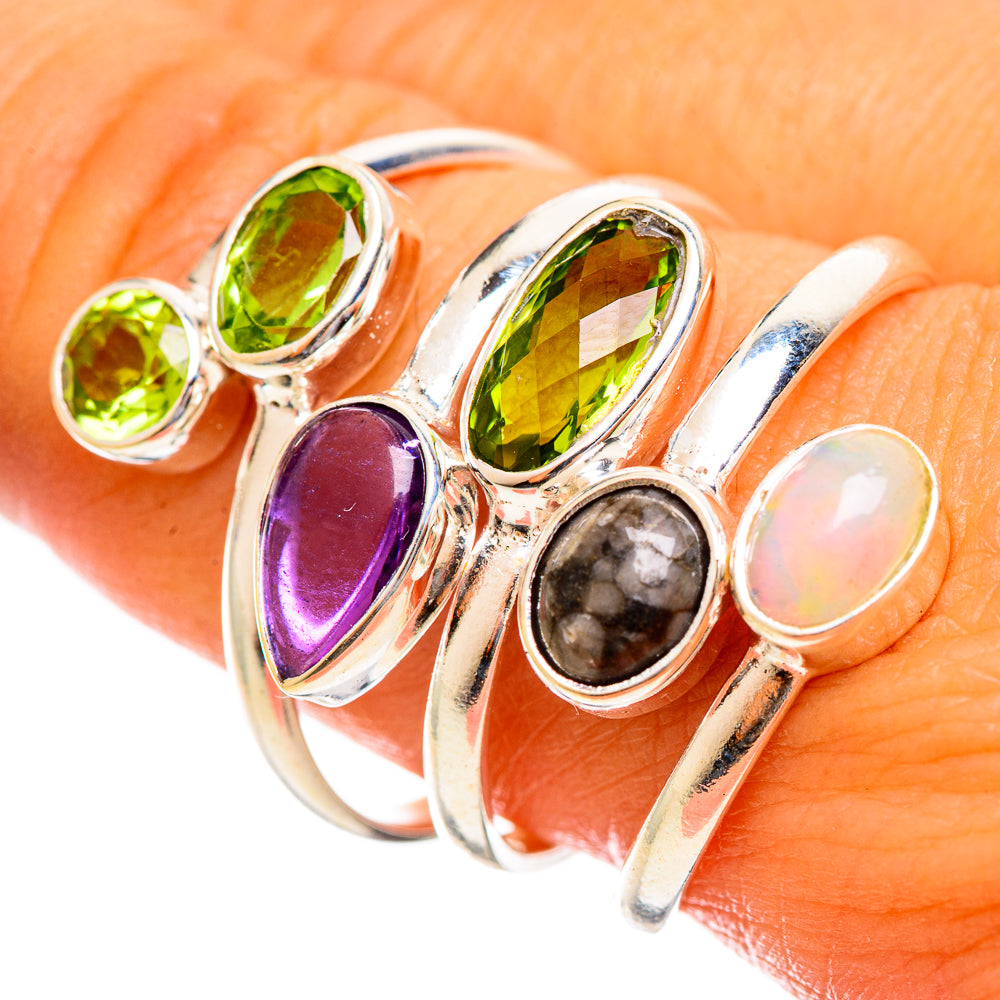 Multi-Stone Rings handcrafted by Ana Silver Co - RING114665