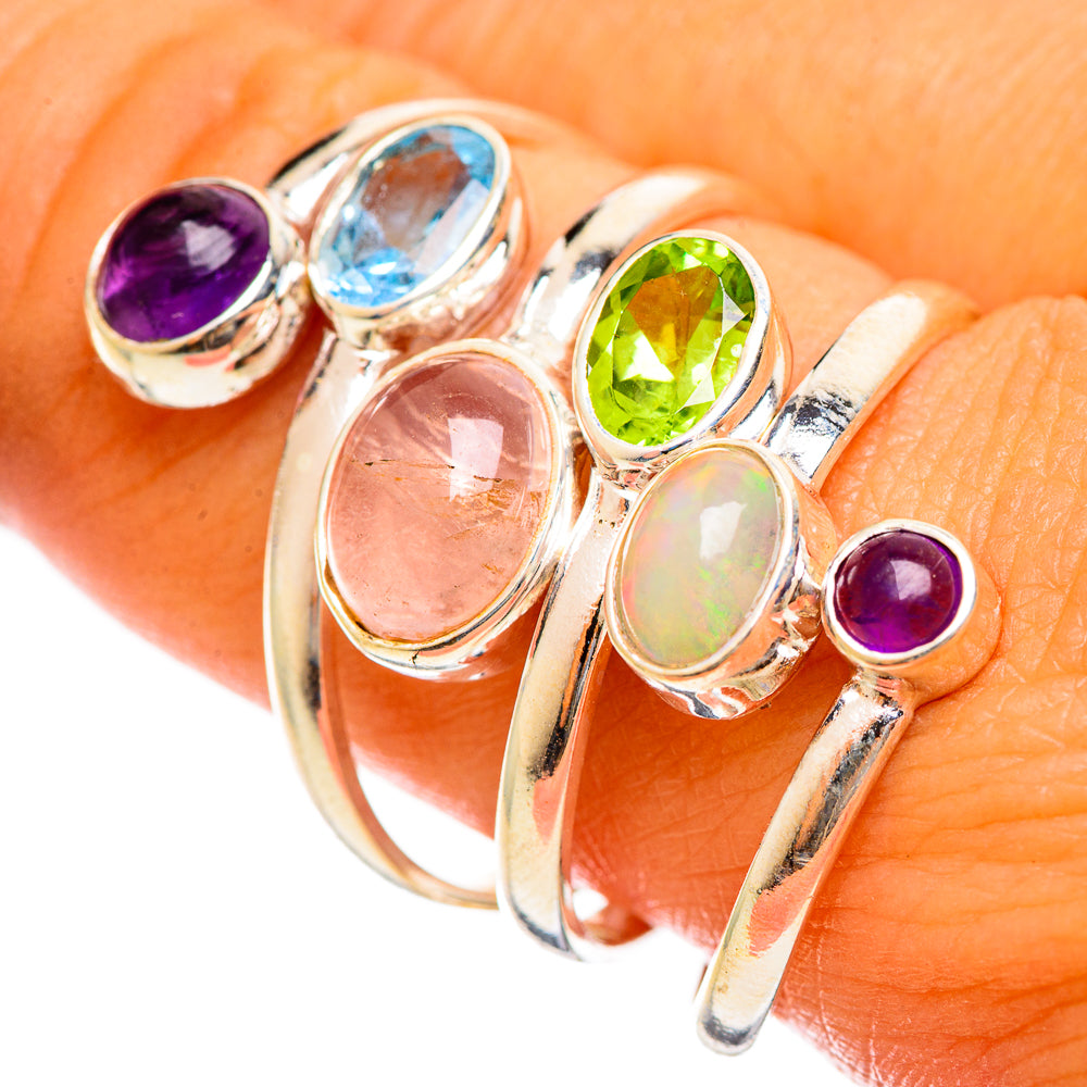 Multi-Stone Rings handcrafted by Ana Silver Co - RING114666