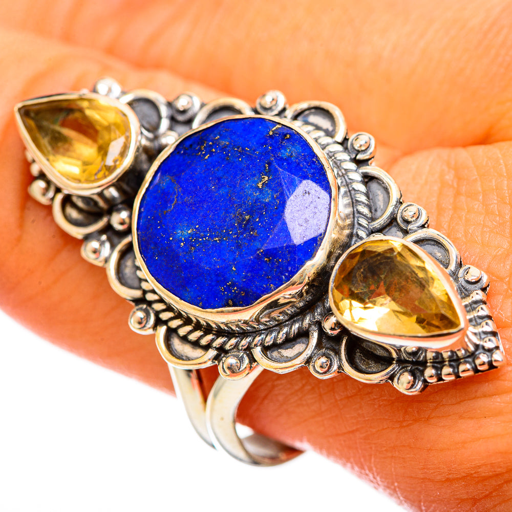 Lapis Lazuli Rings handcrafted by Ana Silver Co - RING114668