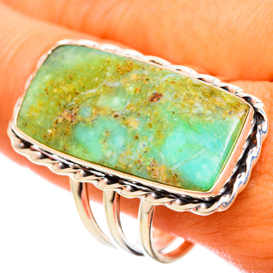 Peruvian Opal Rings handcrafted by Ana Silver Co - RING114670
