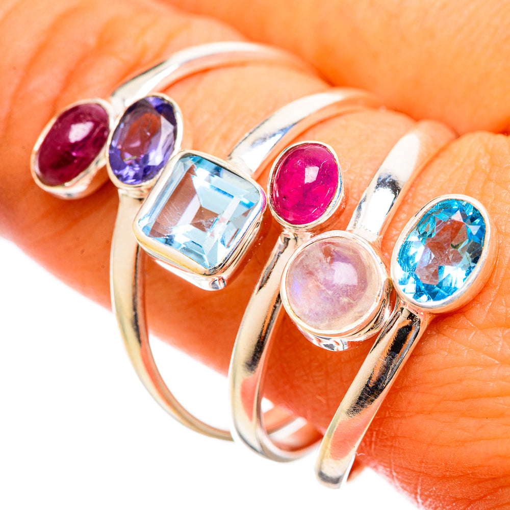 Multi-Stone Rings handcrafted by Ana Silver Co - RING114674