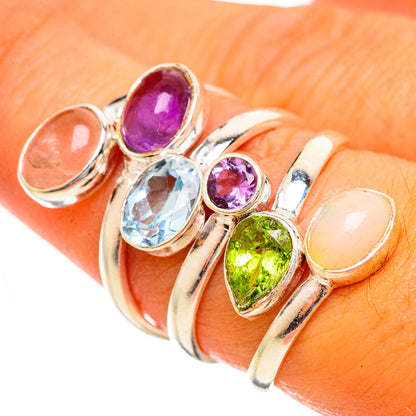 Multi-Stone Rings handcrafted by Ana Silver Co - RING114675