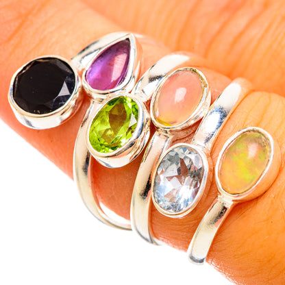 Multi-Stone Rings handcrafted by Ana Silver Co - RING114676
