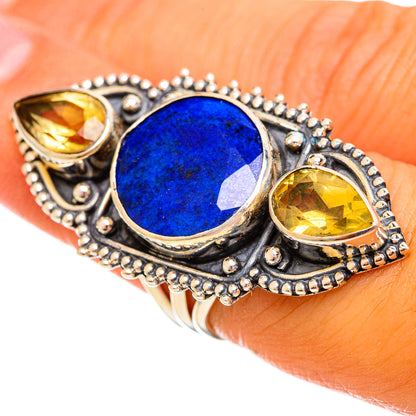 Lapis Lazuli Rings handcrafted by Ana Silver Co - RING114680