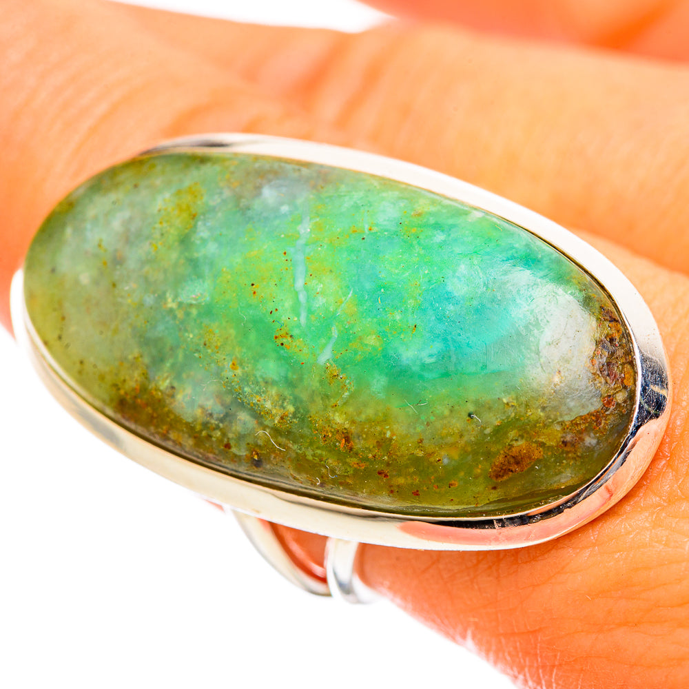 Peruvian Opal Rings handcrafted by Ana Silver Co - RING114683