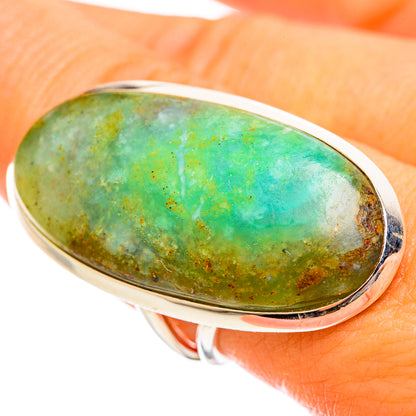 Peruvian Opal Rings handcrafted by Ana Silver Co - RING114683