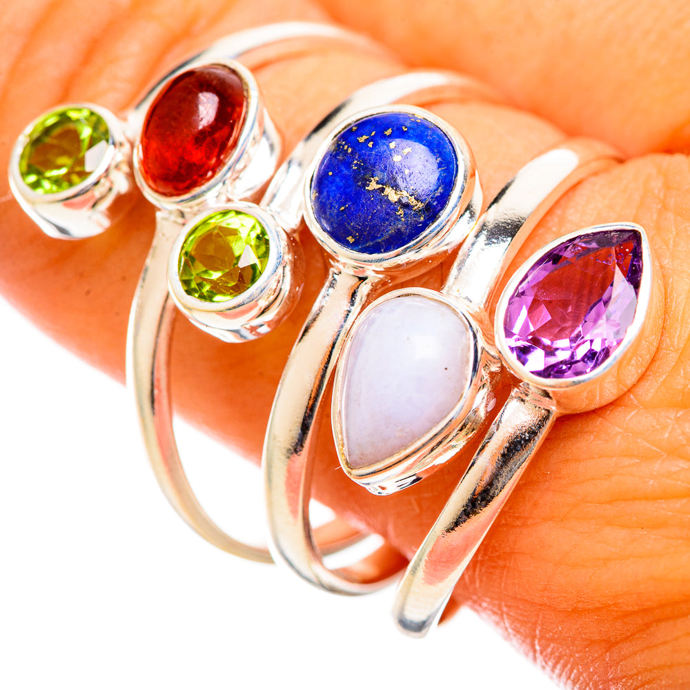 Multi-Stone Rings handcrafted by Ana Silver Co - RING114686