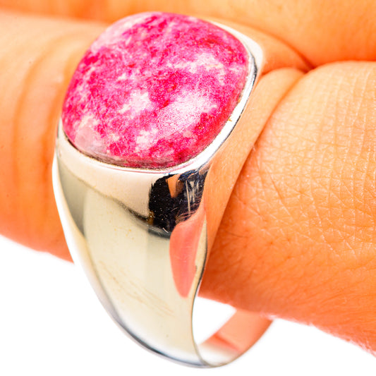 Thulite Rings handcrafted by Ana Silver Co - RING114708